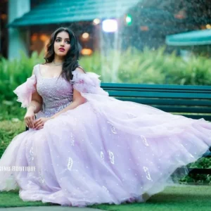 Malavika Menon in Pink Gown